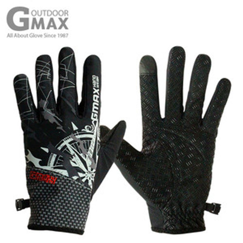 [BY_Glove] GMS10035 G-Max compass outdoor long gloves, mesh material to absorb sweat and improve ventilation, and silicone patch prevents slipping